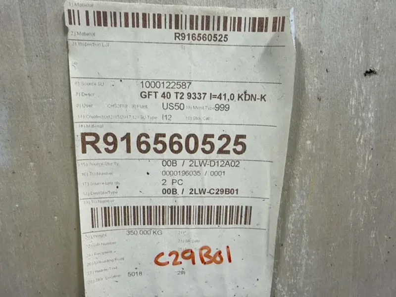 REXROTH HYDRAULIC REDUCTION GEAR  -  GFT 40 T2.9337