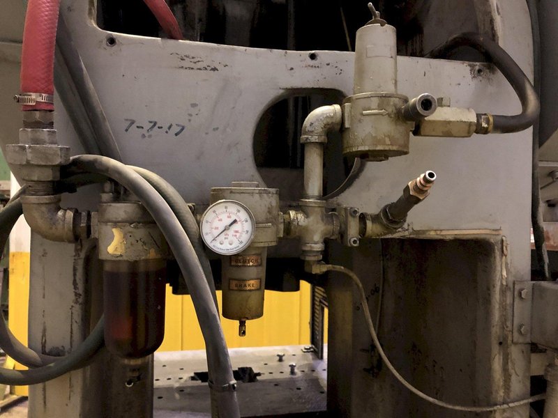 80 TON SOUTHBEND MODLE #OBI-90 BACKGEARED OBI PUNCH PRESS, 4" STROKE: STOCK 16281