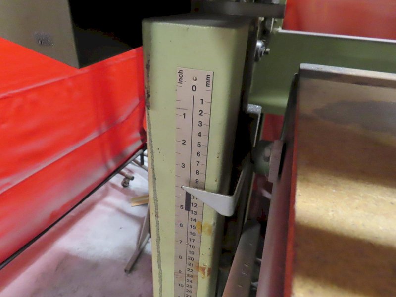 Samco MiniMax L55 Professional Grade Stroke Sander, 6" Belt, 98"x36" Table, 28" Motorized Adjustable Table Height, 3 HP- Auction Item