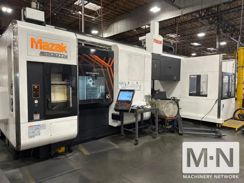 Mazak Integrex I-400R Multi-Tasking Machining Center, 2016 w/ GL-400 Gantry Robot System