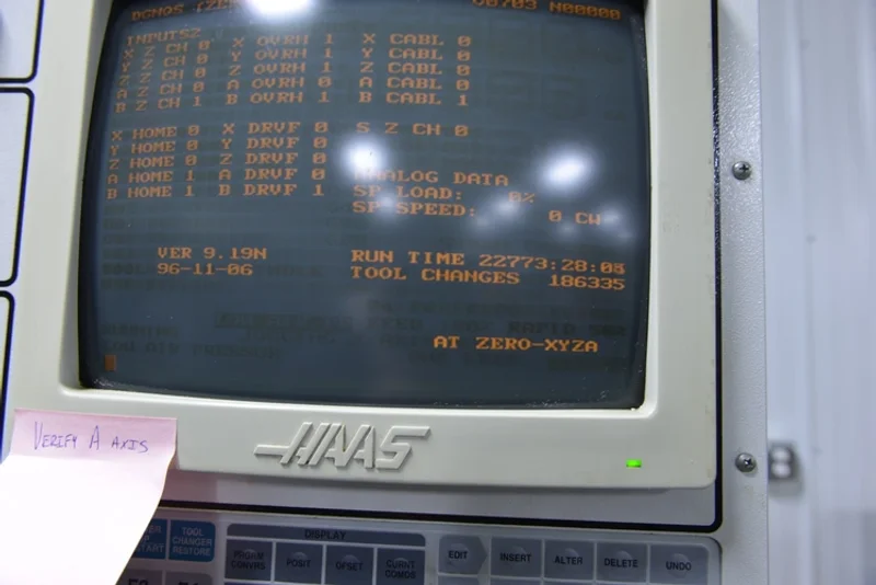 1996 HAAS VF-3 | Machining Centers, Vertical