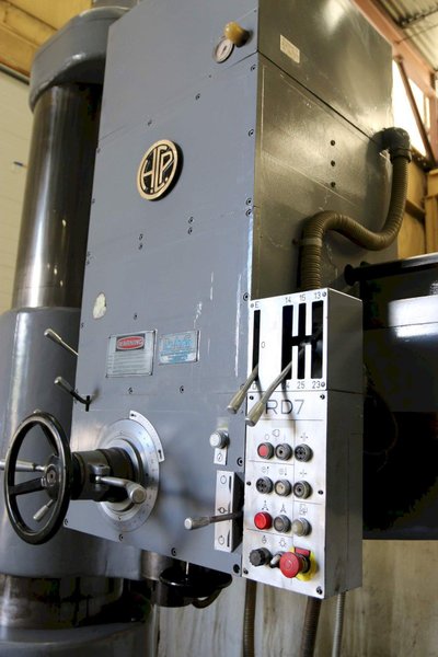 7&#039; X 20&#039; POLAMCO RADIAL DRILL: STOCK #68433