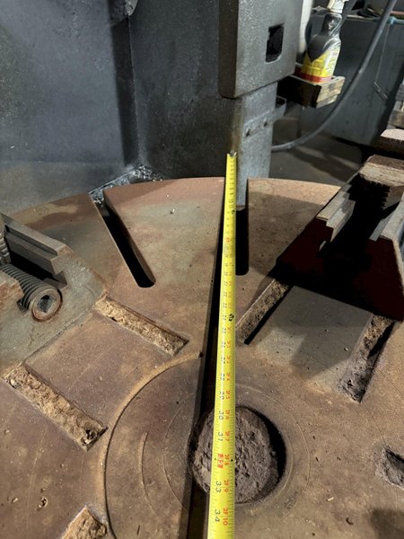 KING VERTICAL TURRET LATHE. STOCK # 0546426