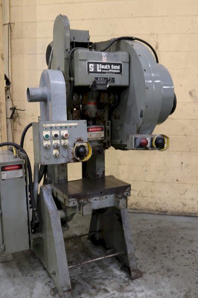 27 TON SOUTHBEND OBI FLY WHEEL PRESS: STOCK #68392