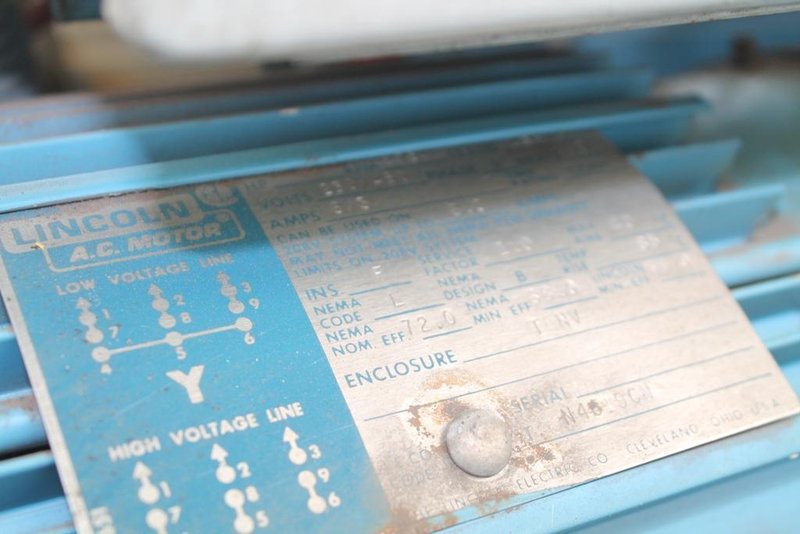 HAUTAU MODEL #CC15M DOUBLE END CHAMFER MACHINE:  STOCK #61481