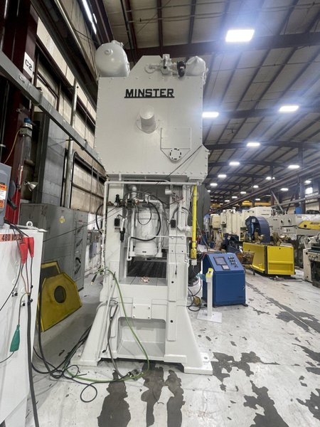 200 ton Minster E2-200-72-42 Hevi-Stamper Straight Side Mechanical Metal Stamping Press For Sale, Year  1980