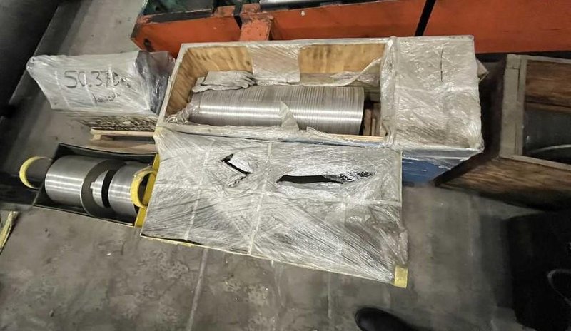 60&quot; x 7.00&quot; x 60,000#/45,000#  Paxson/ Braner Slitting Line STOCK# 3696