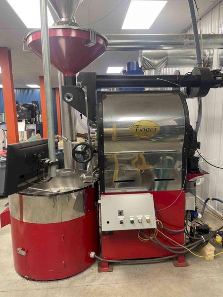 30 Kilo Toper TKM S30 Coffee Roaster, 2004 – Digital Controls &amp; Custom Chaff Collector