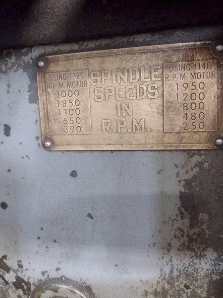 2 SPINDLE 20&quot; ATLAS CLAUSING MODEL #1800 GANG DRILL WITH POWER FEED: STOCK #16676