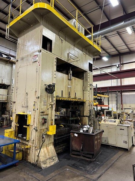 400-ton Bliss SE2-400-96-60 Straight Side Metal Stamping Press For Sale