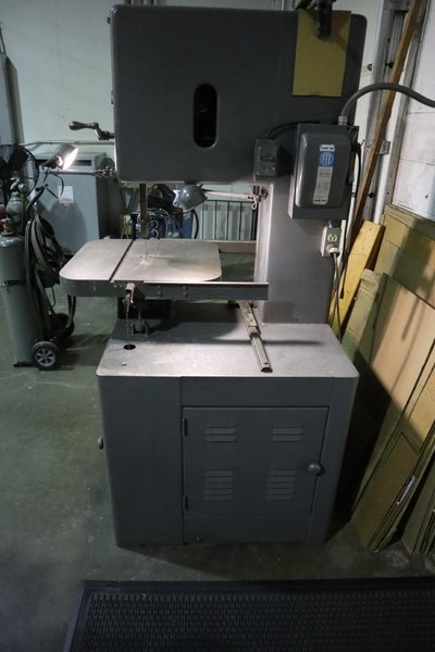 Grob NS18 Vertical Band Saw with Blade Welder and Grinder- Auction Item