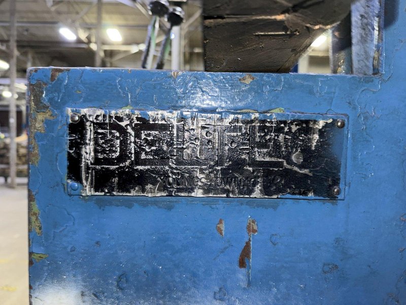 20,000 LB X 48" DELTEC HYDRAULIC SELF CONTAINED COIL CAR W/ELEVATION. STOCK # 0537126