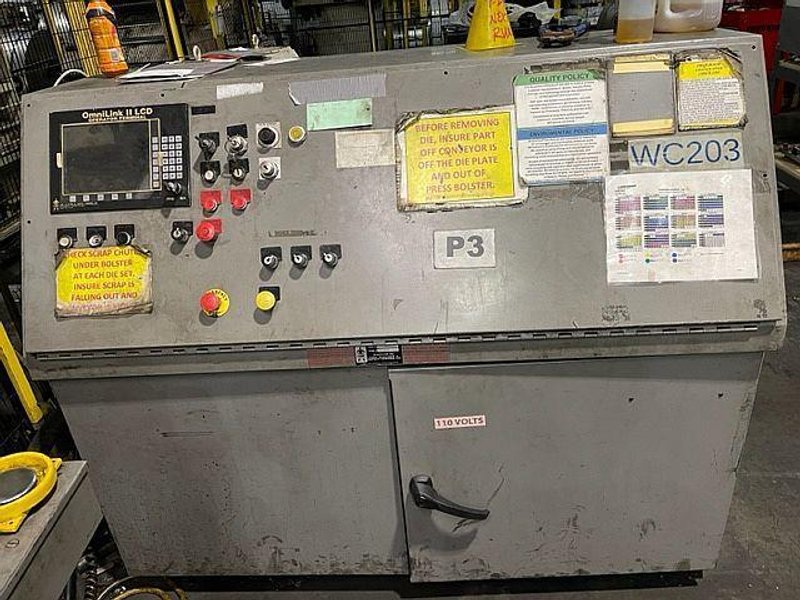 300 ton Eagle SC2-300-108-48 Used Straight Side Stamping Press For Sale, Recondition in Process, Year 1995