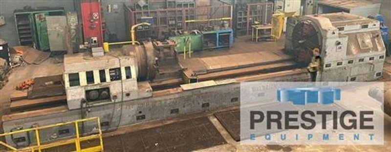 74" x 295" Waldrich Roll Lathe