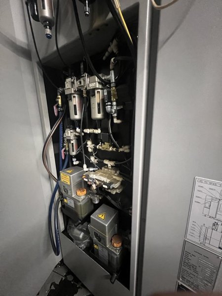 Mori Seiki NMV 5000 DCG, 2010 – 5 Axis, Spindle Probe, Coolant Thru Spindle