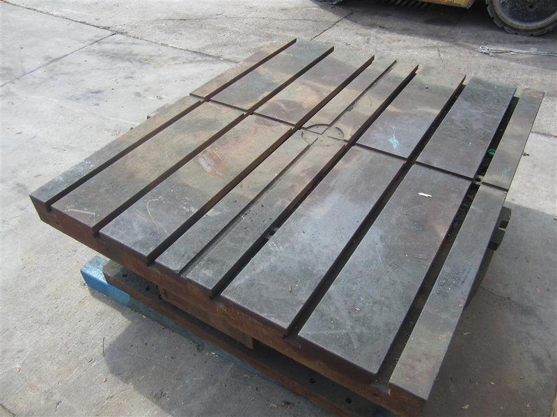 50&#039; X 60&#039; CINCINNATI AIR LIFT ROTARY TABLE: STOCK #57686