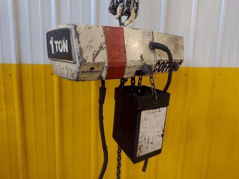 1 TON COFFING ELECTRIC CHAIN HOIST: STOCK #17407