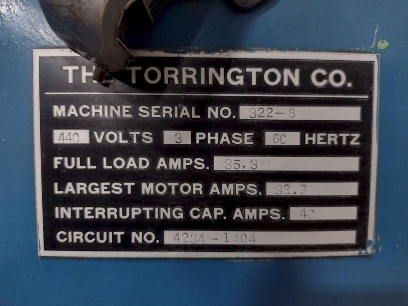 1&quot; TORRINGTON VAIL MODEL #322 2 DIE HYDRAULIC TUBE END FORMER: STOCK #16471