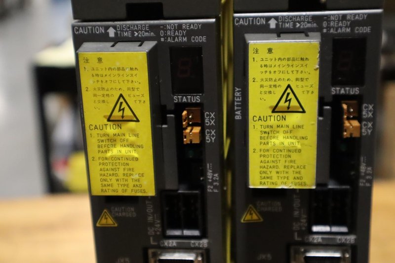 Fanuc Servo Amp Module A06B-6096-H203 (2)- Auction Item
