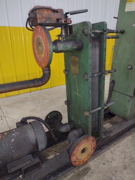 PARKER QUENCH / FILTRATION CONTROLS WITH POLARIS #S15-35 HEAT EXCHANGER:S TOCK #21687