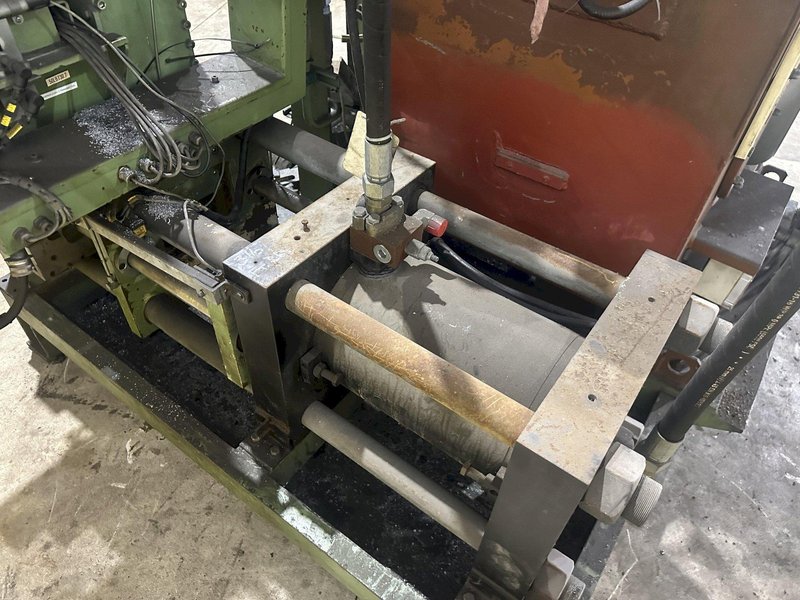 HERTWICH ENGINEERING MODEL #HE-300-30/A SWARF PUCK BRIQUETTER PRESS MACHINE: STOCK #23345