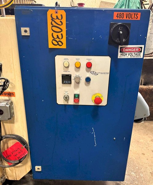 72" Lapmaster Lapping Machine, (4) Rings Open Face, V-Speed, 2011