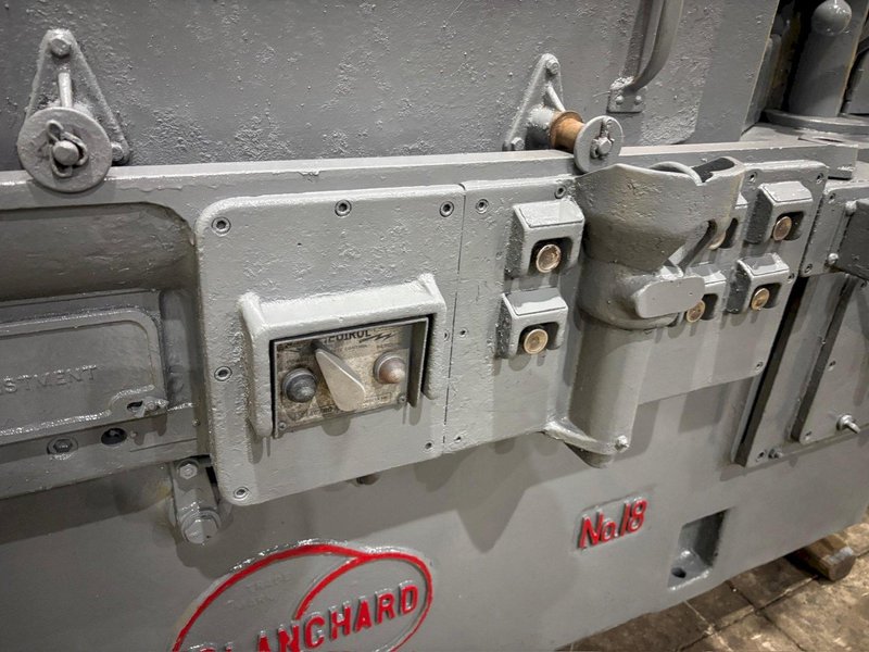 36" X 25 HP BLANCHARD MODEL #18-36 ROTARY SURFACE GRINDER: STOCK 23377