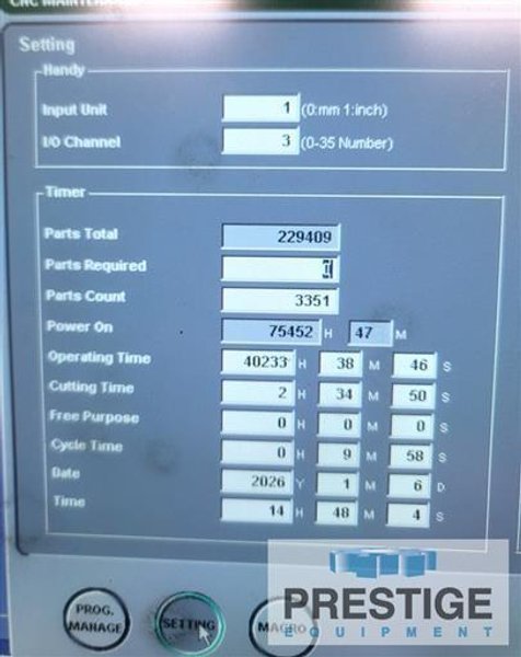 AMADA AC 255NT 22 Ton CNC Servo Electro Turret Punch