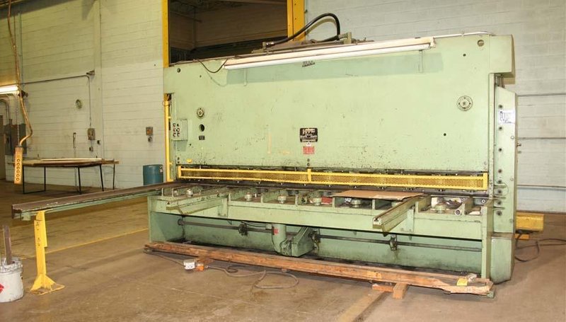 12' X 1/2" HTC HYDRAULIC POWER SQUARING SHEAR: STOCK 57556