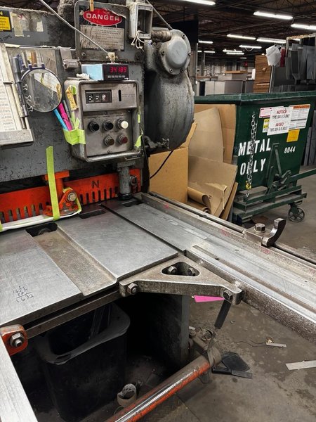 3/16″ x 10′ Cincinnati Model 1412 Mechanical Shear, 1959