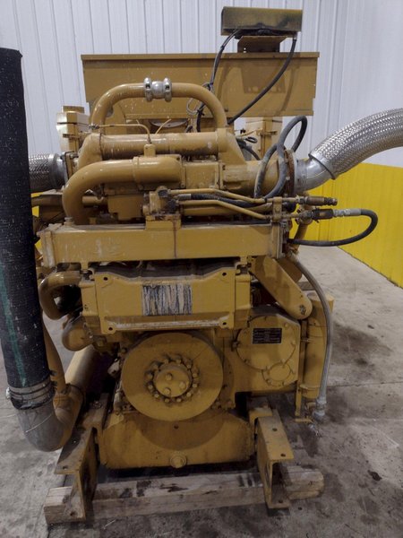 500 KW CATERPILLAR MODEL #D348 DIESEL GENERATOR: STOCK #23161