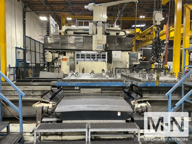 Okuma MCR-25-BII Bridge-Type CNC Universal Machining Center - New 1996