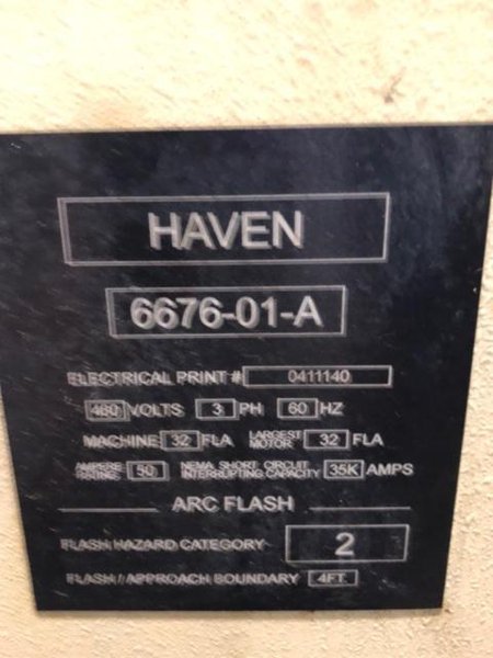 2&quot; Haven model 620 Klean Cut Tube Cut Off