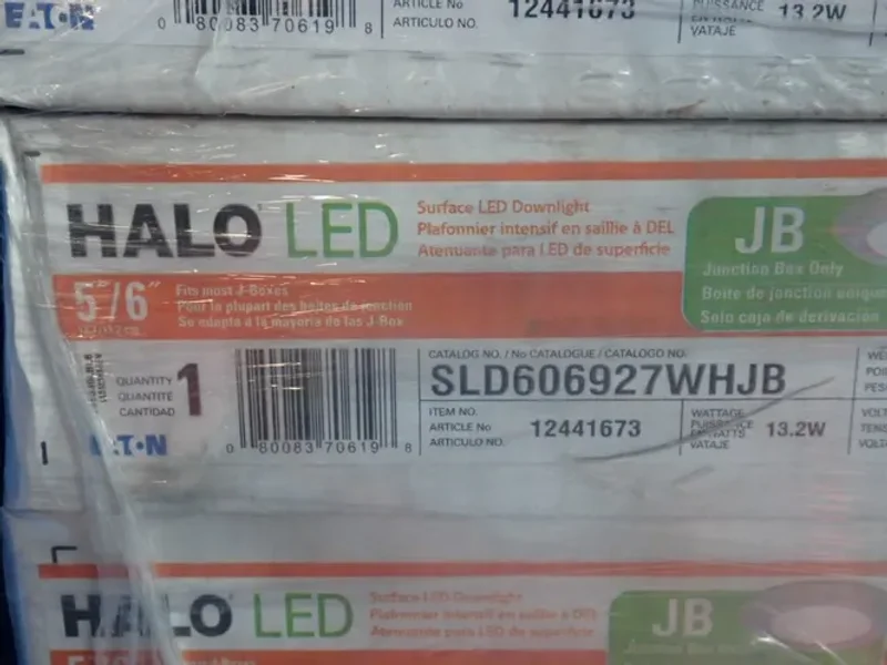 Eaton 13.2 W Halo Surface LED Downlight - Sld606927whjb