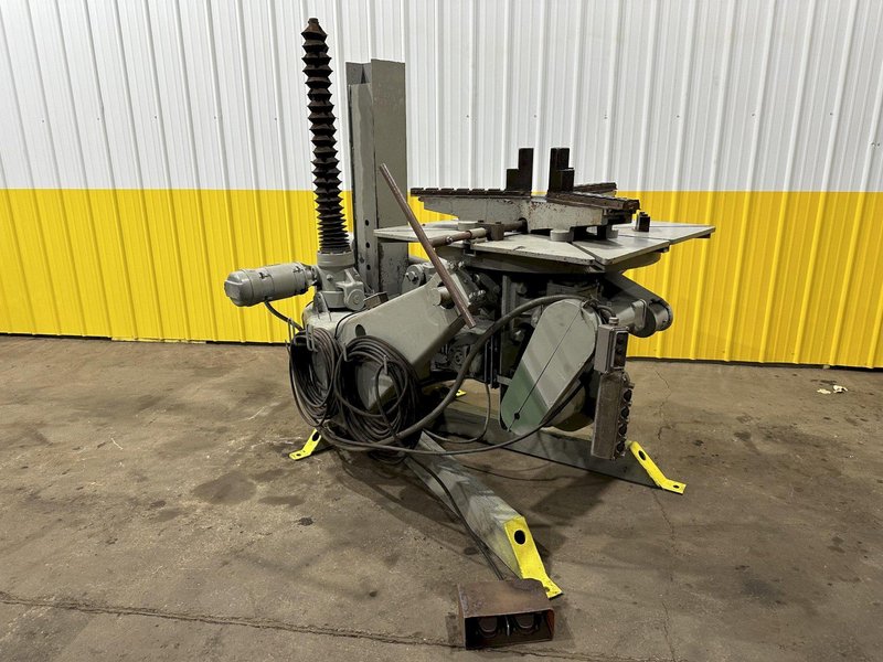 3,000 LB P&amp;H MODEL #WP3A POWER ELEVATING WELDING POSITIONER WITH PANDJIRIS GRIPPER: STOCK #19502