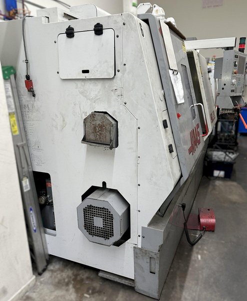 Haas SL30 CNC Turning Center Year 2000 10" 3 Jaw Chuck Chip Auger Chucker (No Tail Stock)