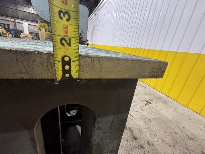 49.5" X 41.25" X 19" DRILLED AND TAPPED ANGLE PLATE EXTENSION: STOCK #22134