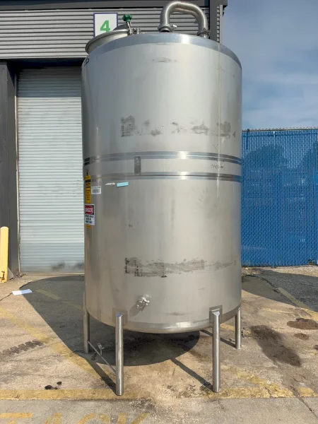 APPROX  900 GALLONS S/S TANK