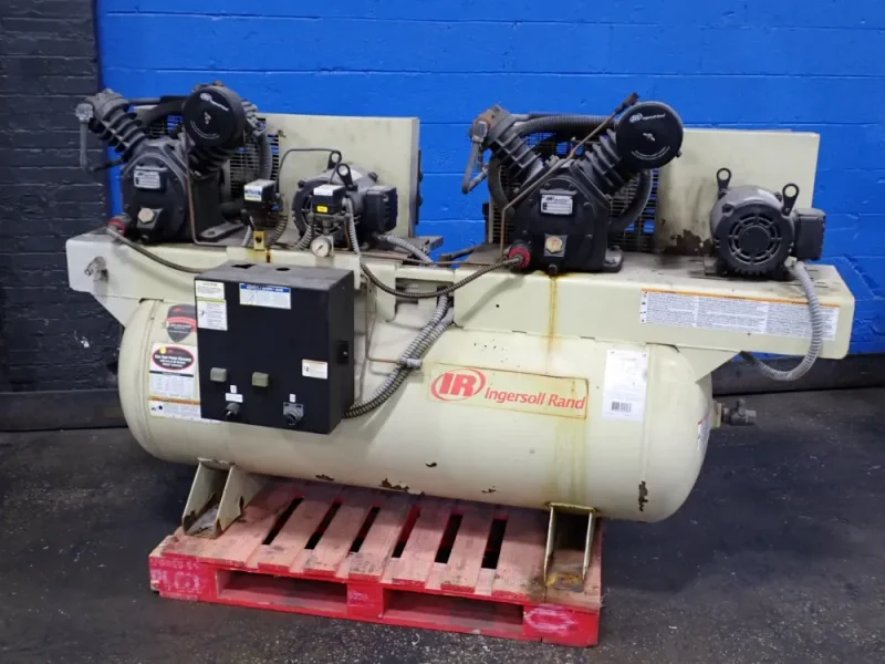 INGERSOLL RAND (2) 5.5//7.5 HP AIR COMPRESSOR  -  2475