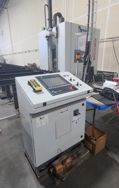 Ficep Excalibur 1201EX Single Spindle CNC Drilling Line, 2021 – Structural Steel Beam Drill Line | High Precision