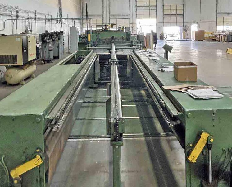60" x 0.139" x 20,000# Rowe/Voss Cut To Length Line STOCK# 4294