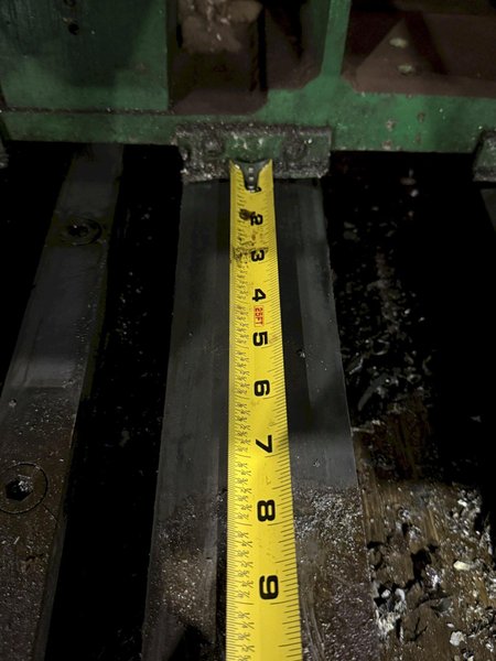 100 TON X 64" WIDE STAMCO MODEL #810-64 CUTOFF PRESS, WITH AIR CLUTCH: YOBRO #24793