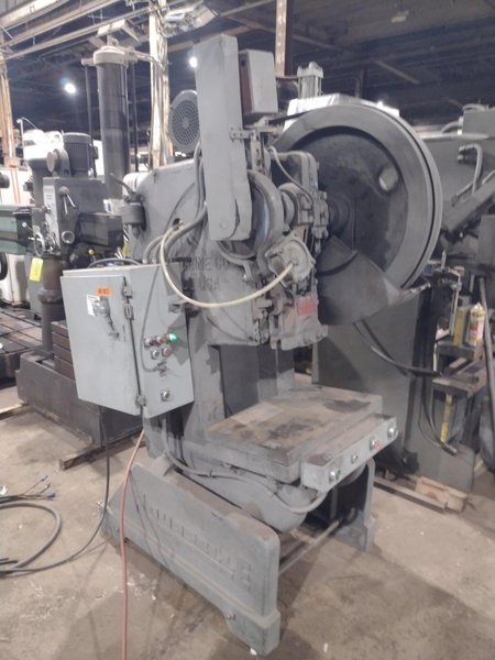 60 TON ROUSSELLE MODEL #6 OBI PUNCH PRESS, 3" STROKE: STOCK 20627