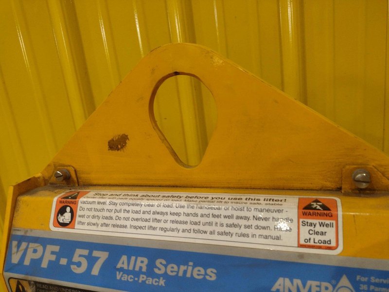 500 LBS ANVER SERIES VPF-57 AIR VAC PACK AIR VACUUM PACK: STOCK #23233