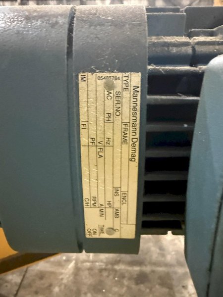 10 TON X 50' DEMAG DOUBLE GIRDER BRIDGE CRANE, NEW 1998: YOBRO #24519