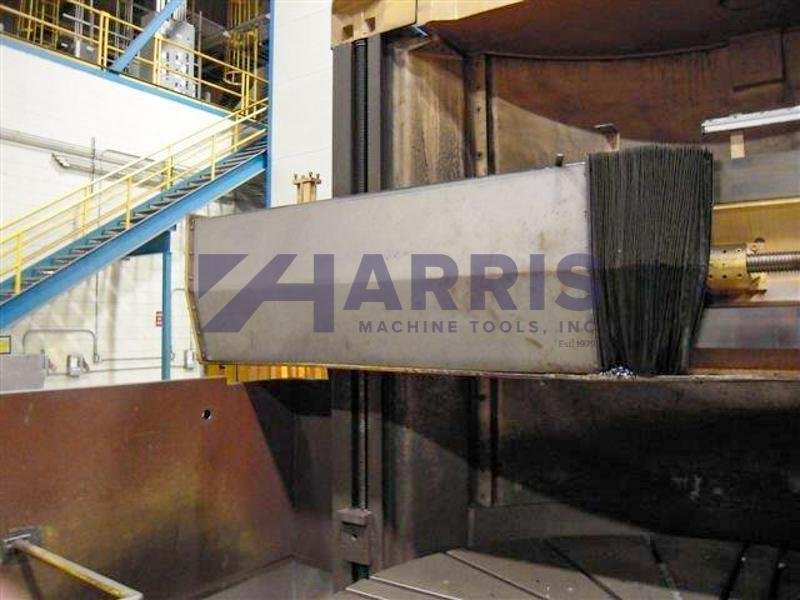 124&quot; Bullard Dyn-au-tape 2 Axis CNC Vertical Boring Mill with Fanuc 15TT Control