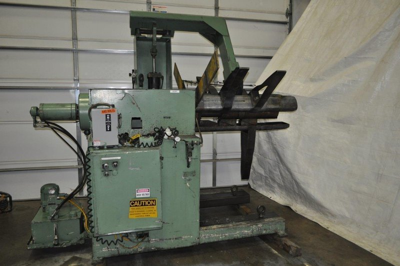 20,000 lb x 48&quot; AIR FEEDS UNCOILER Stock # 14222