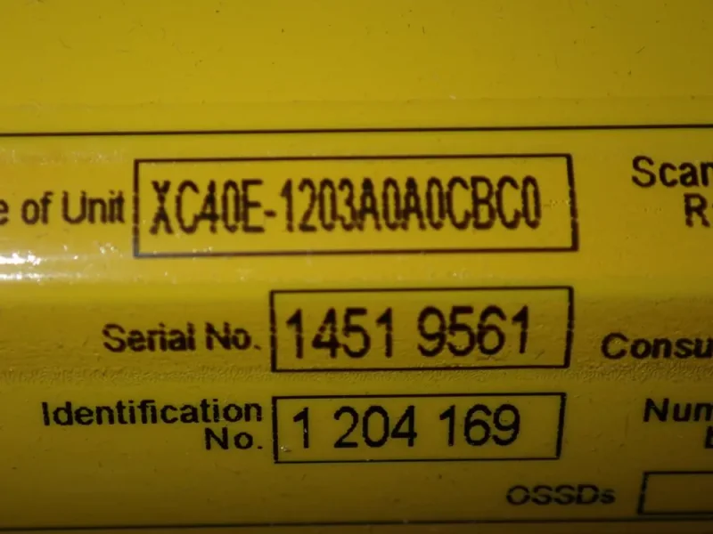 SICK LIGHT CURTAIN SENSOR   -  C4000