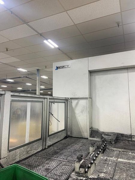 Okuma MA-12500H CNC Horizontal Machining Center, 2014 – Through Spindle Coolant; Two Pallet Changer