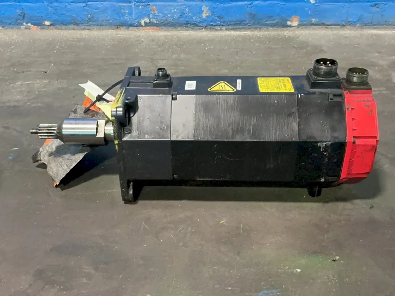 FANUC 2000RPM AC SERVO MOTOR  -  A06B-0166-B675#R016-R